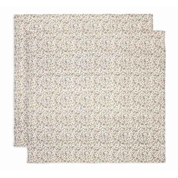 Jollein hydrophilic cloth 115cm Retro Flowers 2-pack