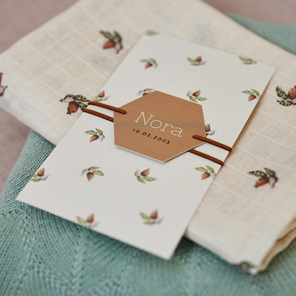 Jollein hydrofiel monddoekje Rosehip 3pack