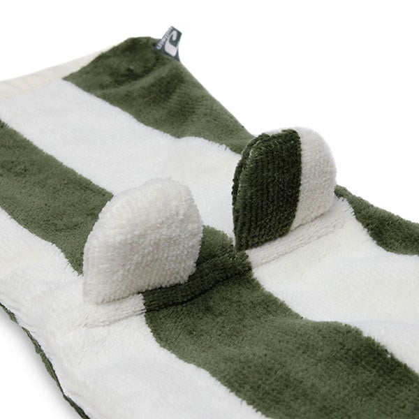 Jollein washandje Stripe Terry Leaf Green GOTS