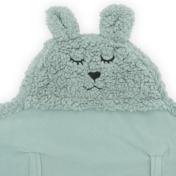Jollein wikkeldeken Bunny Ash green