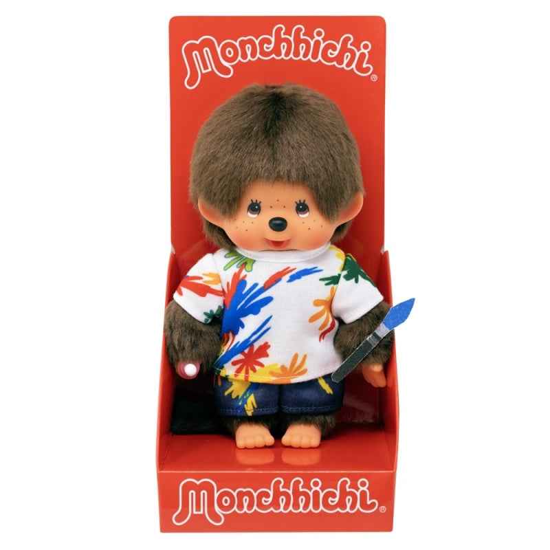 Monchhichi | Jongen Kunstenaar 20cm