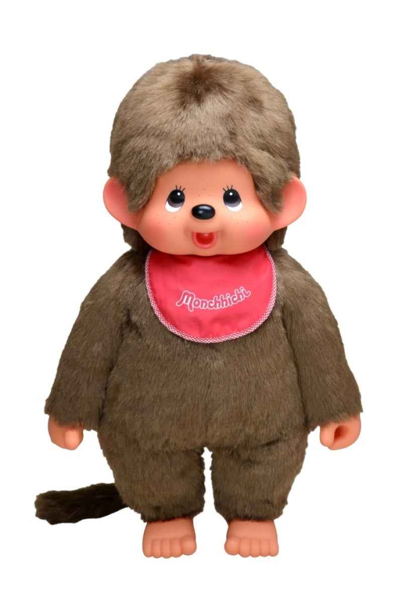 Monchhichi | Jongen Met Slab Rood 80cm