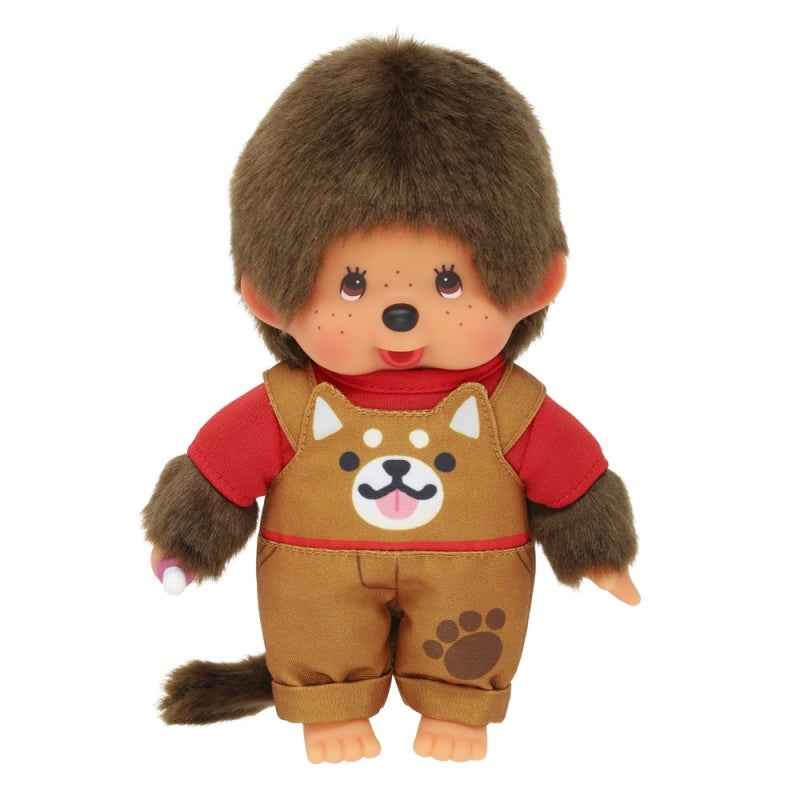 Monchhichi | Jongen Tuinbroek Hond 20cm