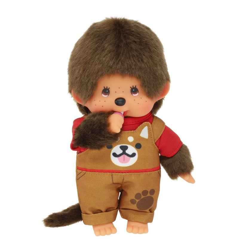 Monchhichi | Jongen Tuinbroek Hond 20cm