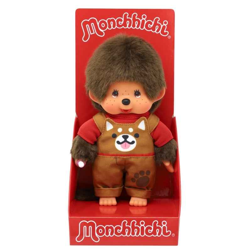 Monchhichi | Jongen Tuinbroek Hond 20cm