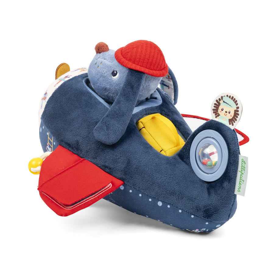 Lilliputiens | Jules de Hond Baby Airplane Activity Toy