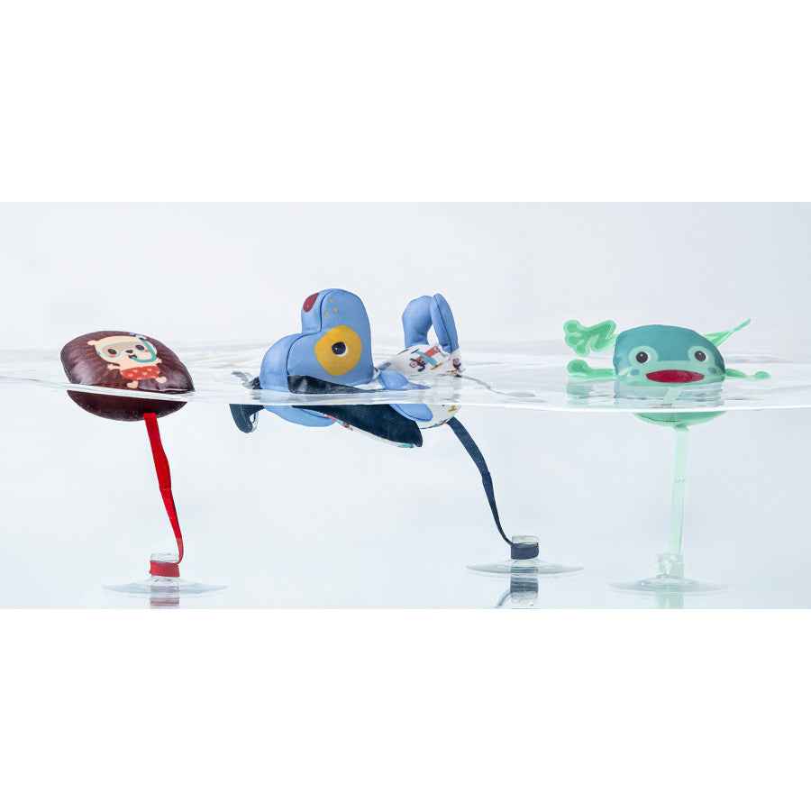 Lilliputiens | Jules and His Bath Buddies with Suction Cup