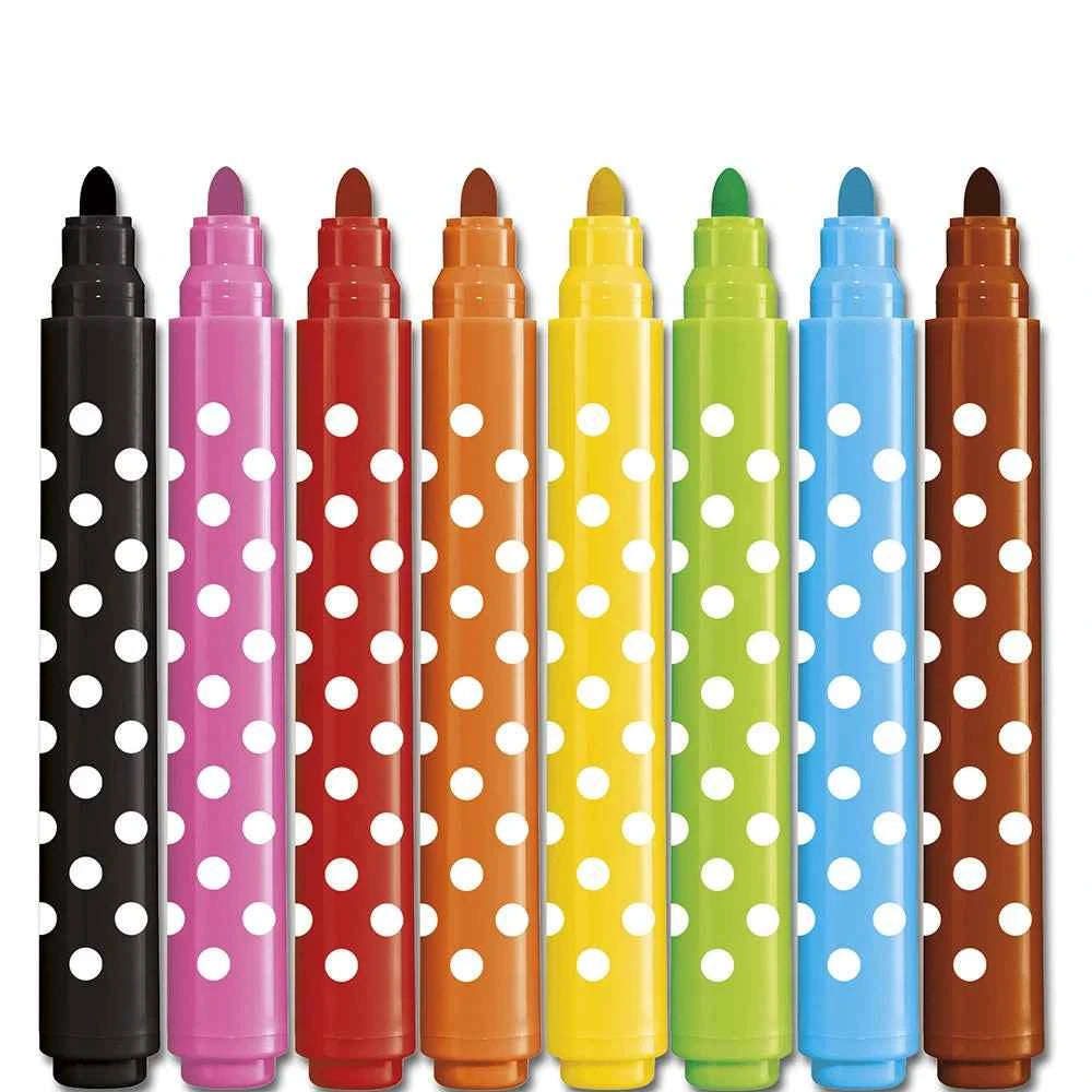 Janod | Jumbo Felt Tip Pens x8