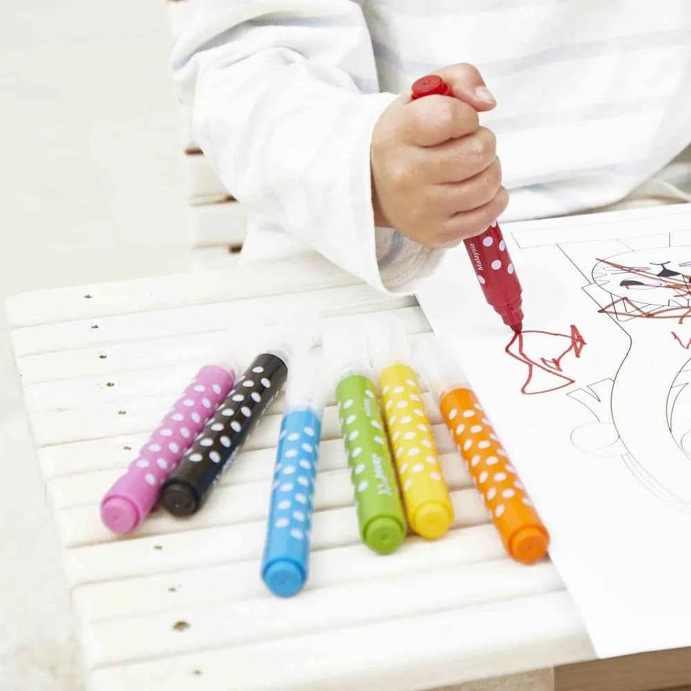 Janod | Jumbo Felt Tip Pens x8