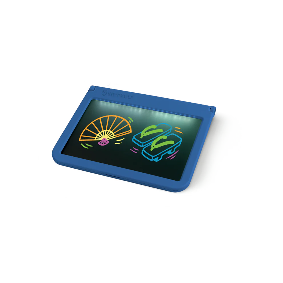 Kidywolf | Kidydraw - Pro VerlichtTekenbord Blauw  Manga