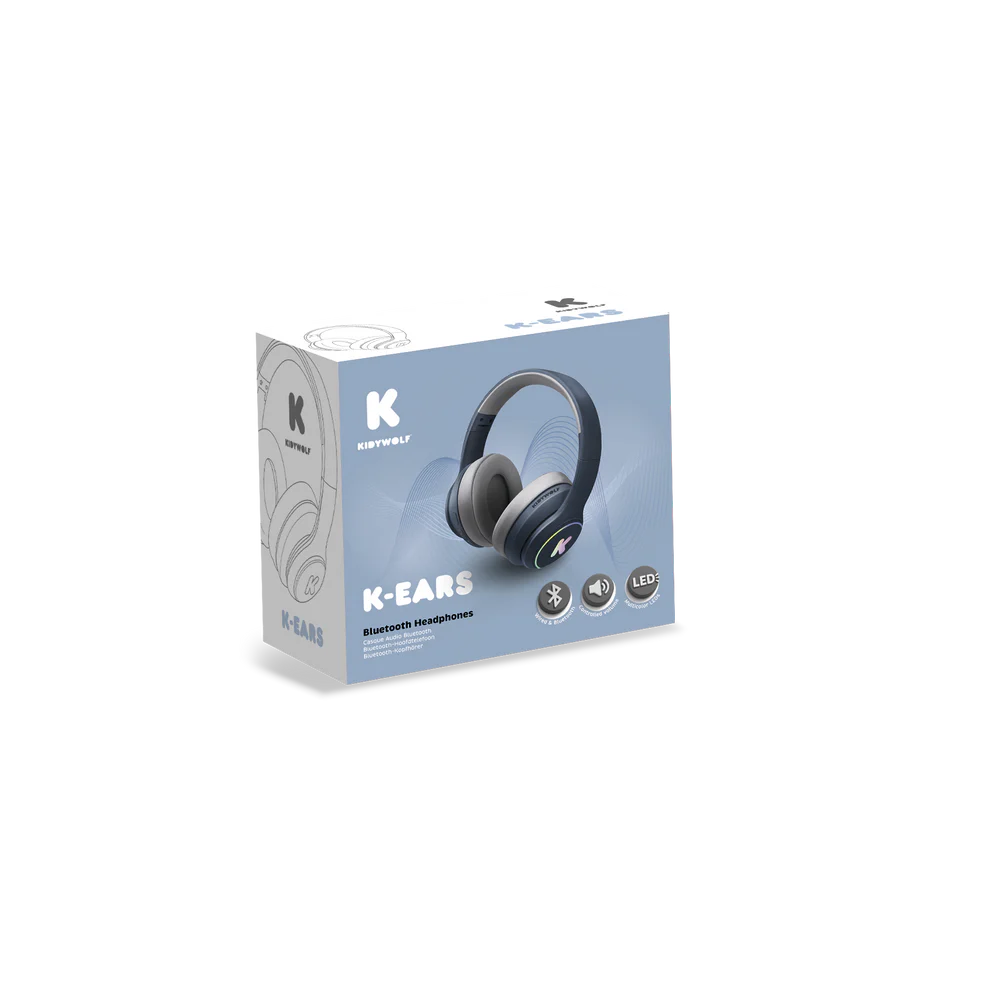 Kidywolf | K-ears Hoofdtelefoon Blauw