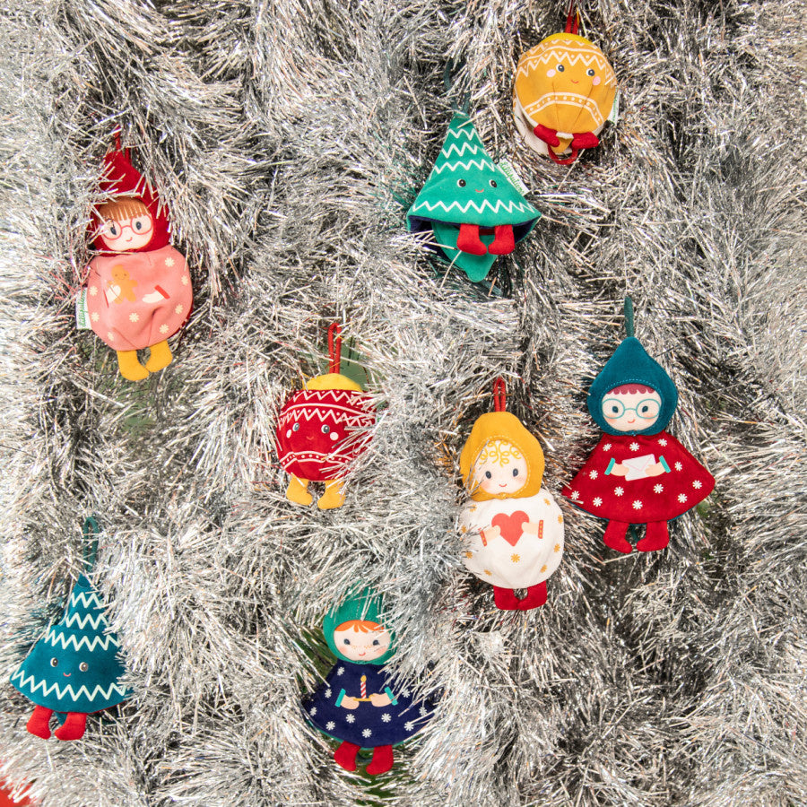 Lilliputiens | Kerstversiering Bibbi Omkeerbare En Fosforescerende Stoffen Elf