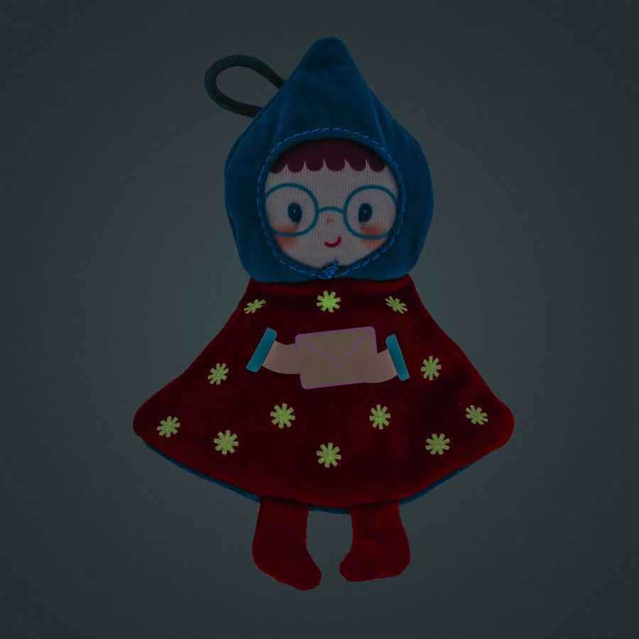 Lilliputiens | Christmas Decoration Lilli Reversible and Glow-in-the-Dark Fabric Elf