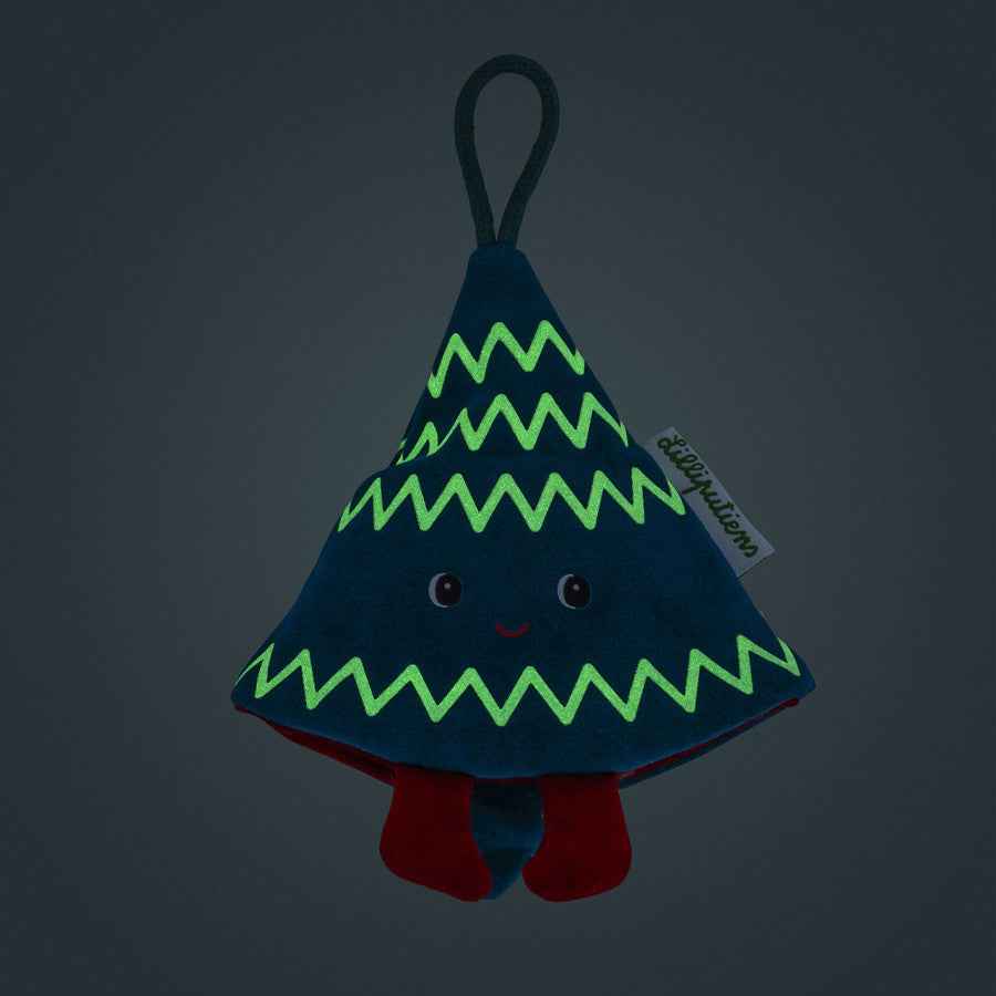 Lilliputiens | Christmas Decoration Lilli Reversible and Glow-in-the-Dark Fabric Elf