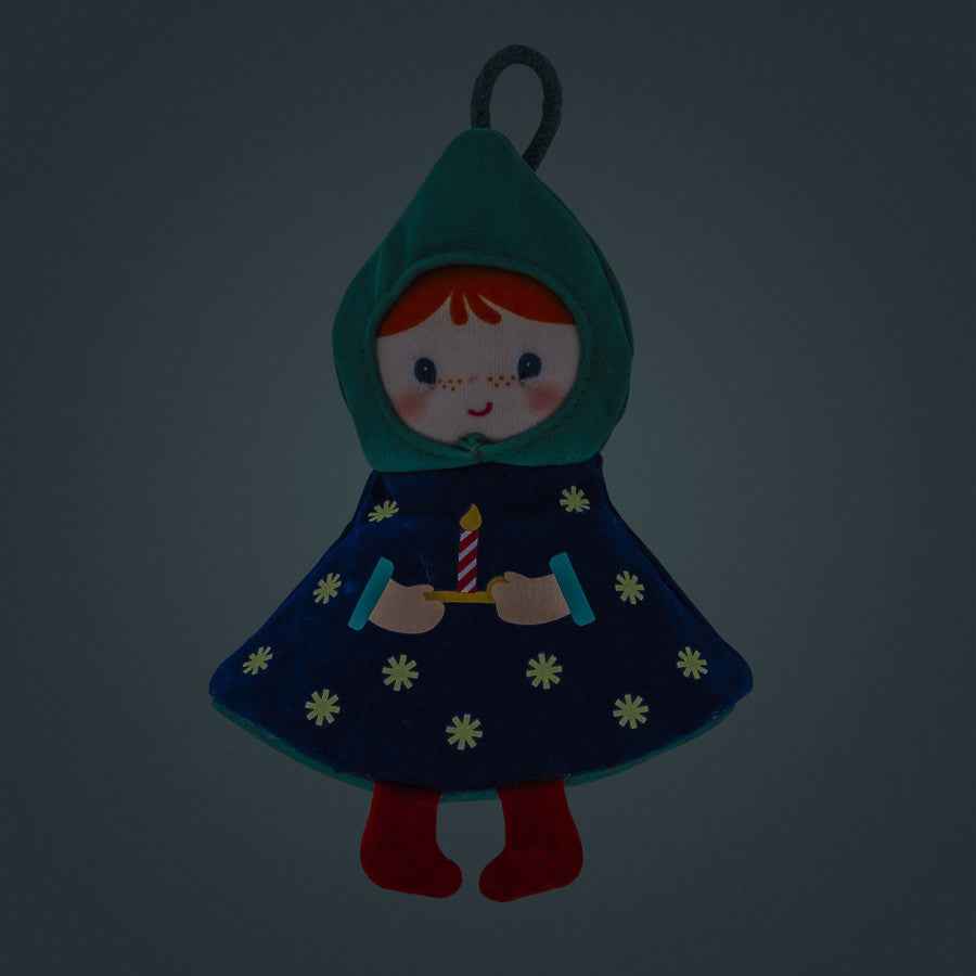 Lilliputiens | Kerstversiering Titti Omkeerbare En Fosforescerende Stoffen Elf