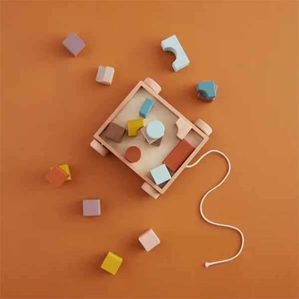 Kids Concept blokkenwagen multi NEO