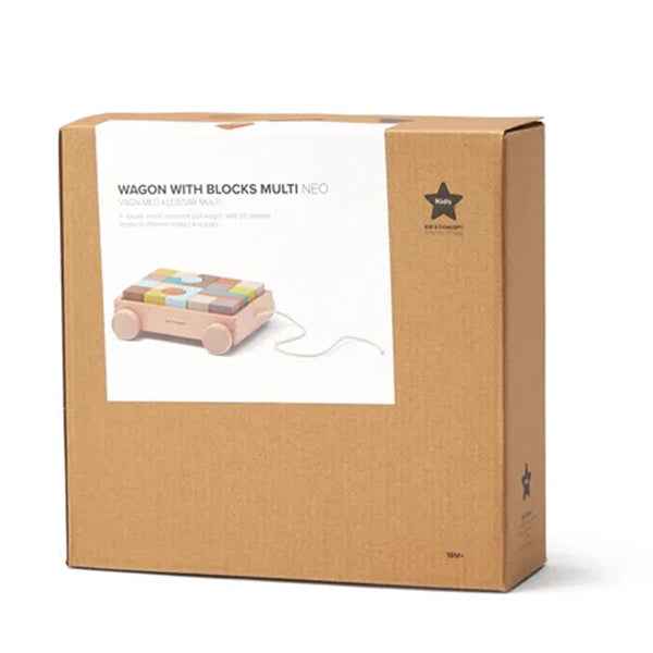 Kids Concept blokkenwagen multi NEO