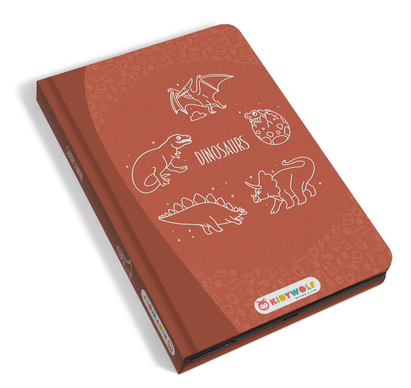 Kidywolf | Kidydraw - Mini Tekenbord Dinosaurussen