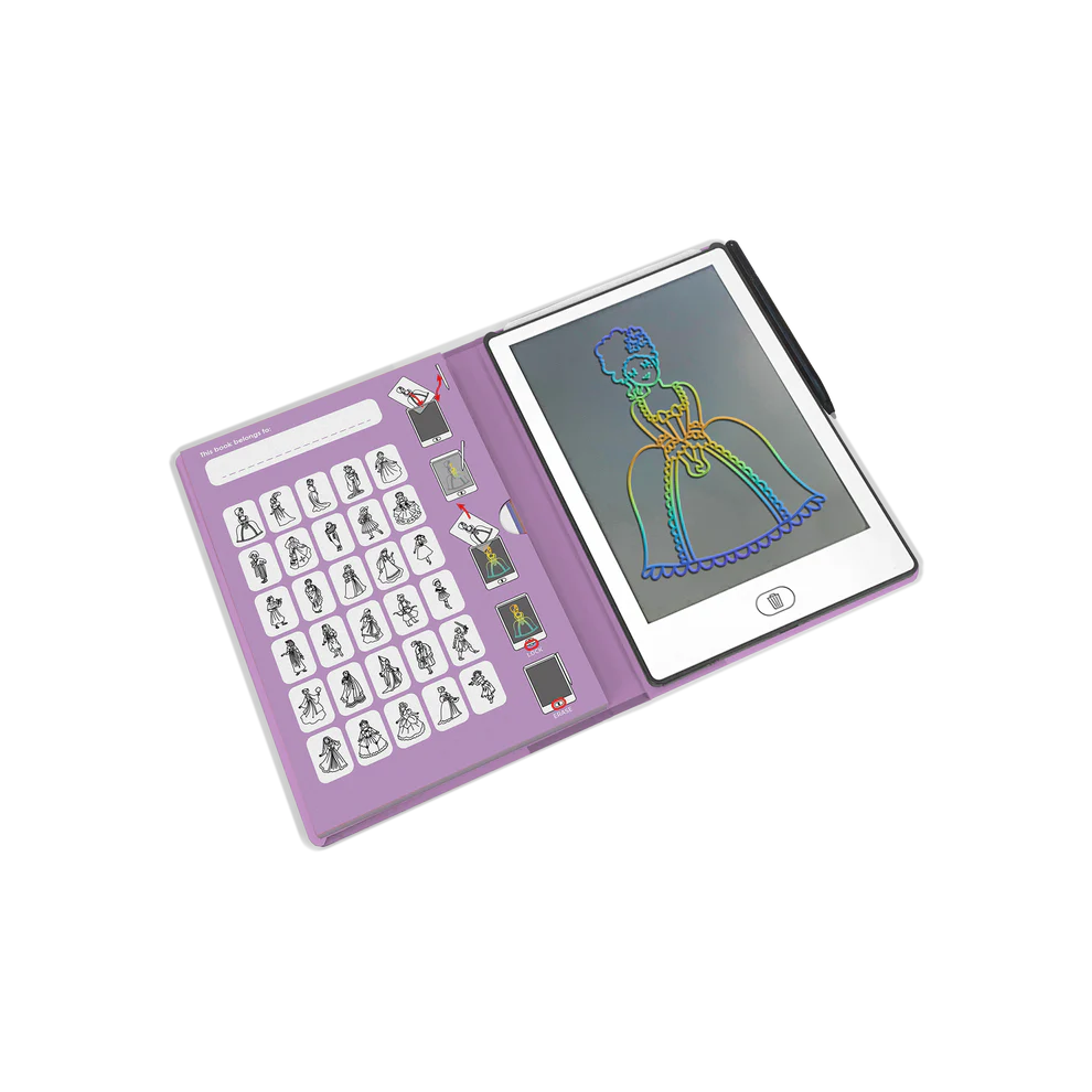 Kidywolf | Kidydraw - Mini Tekenbord Prinsessen