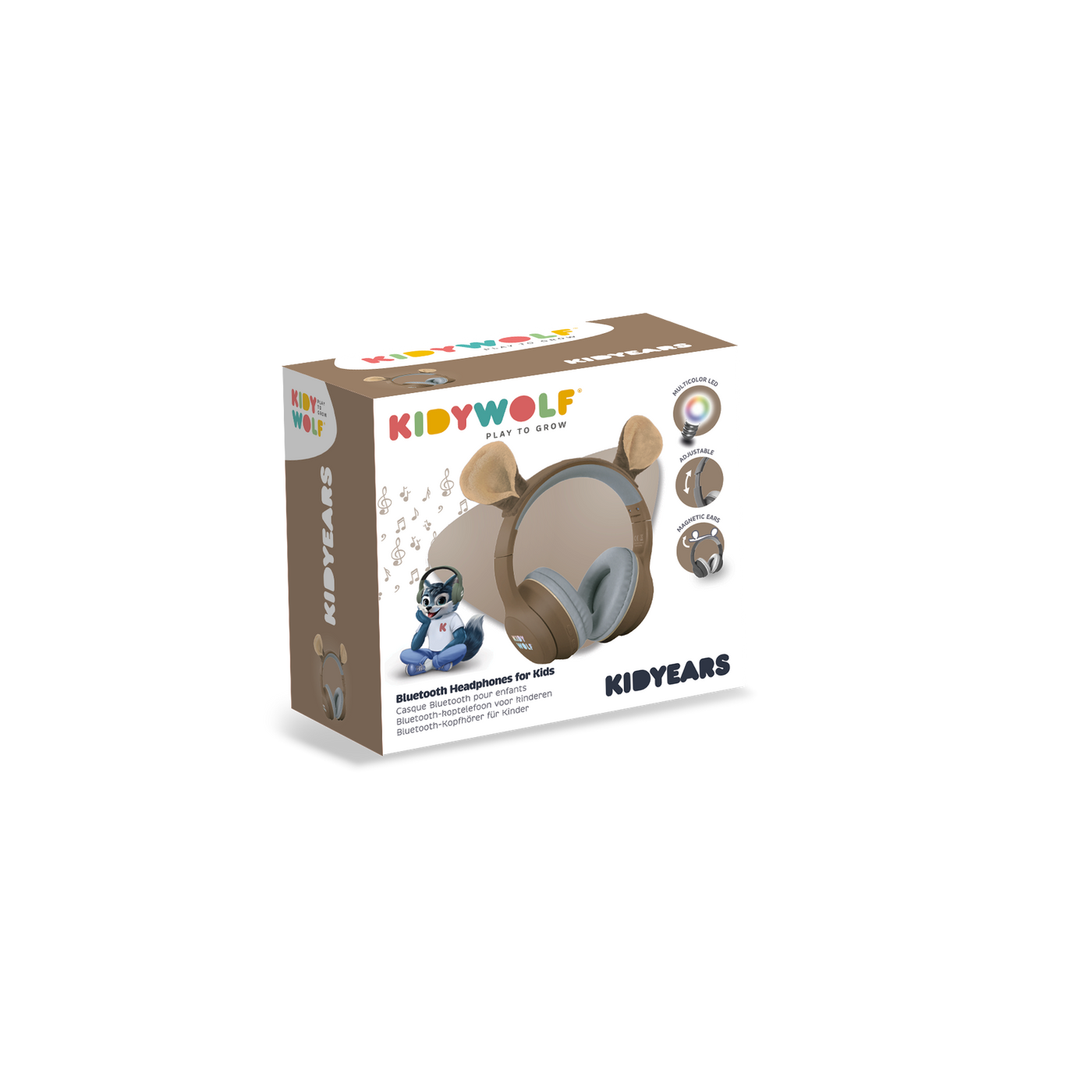 Kidywolf | Kidyyears Hoofdtelefoon Beer