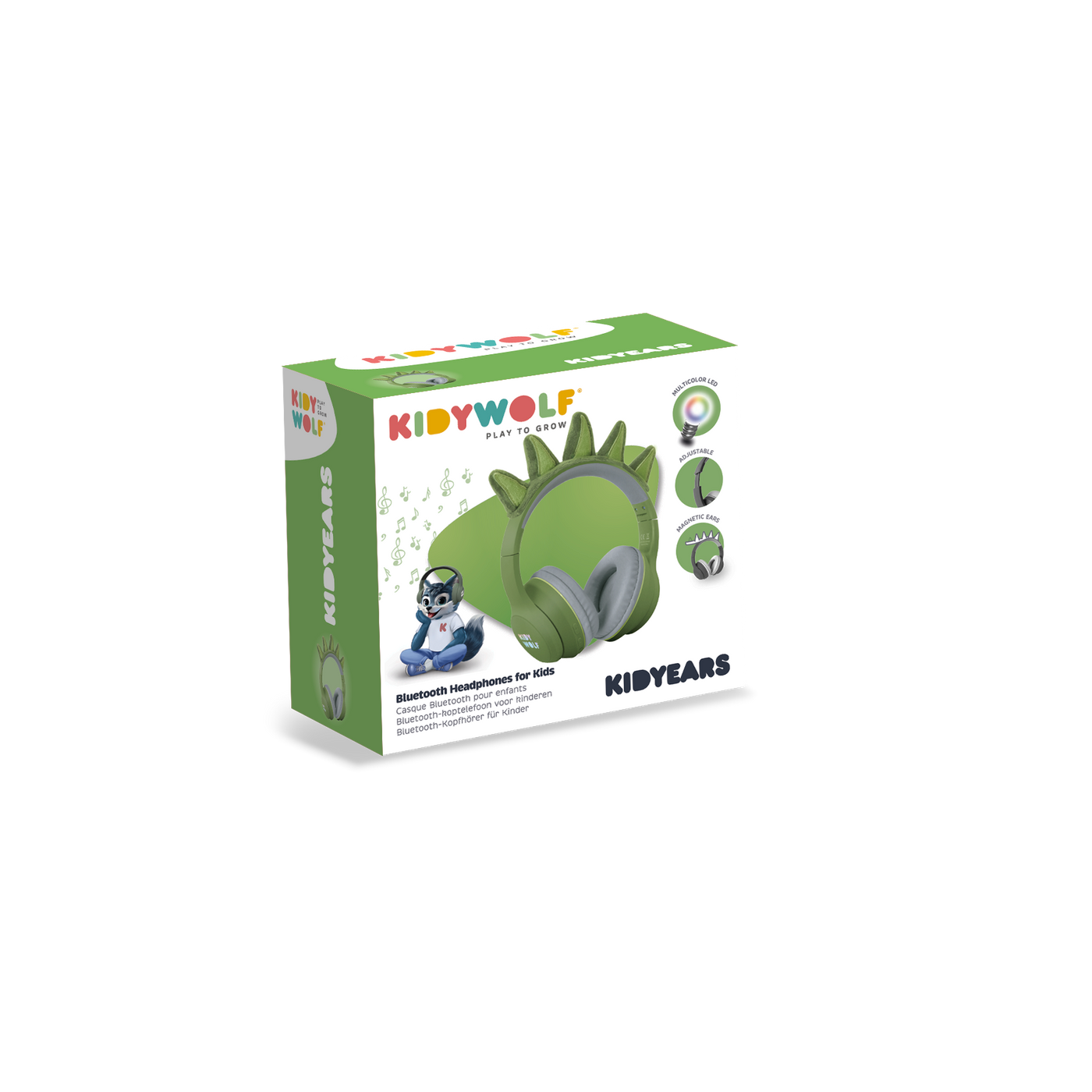Kidywolf | Kidyyears Hoofdtelefoon Dinosaurus