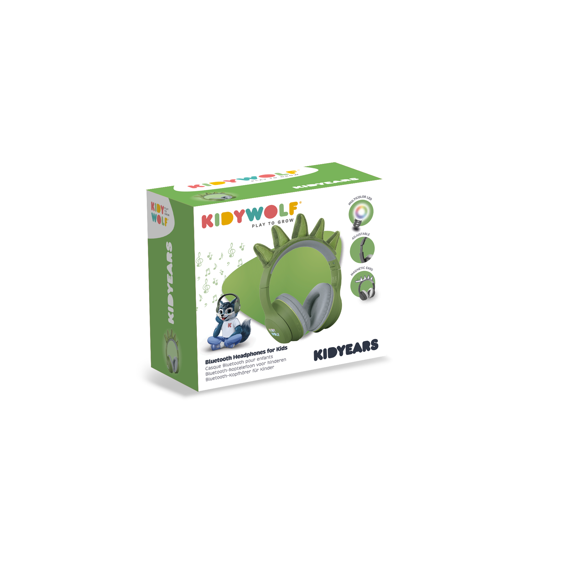 Kidywolf | Kidyyears Hoofdtelefoon Dinosaurus