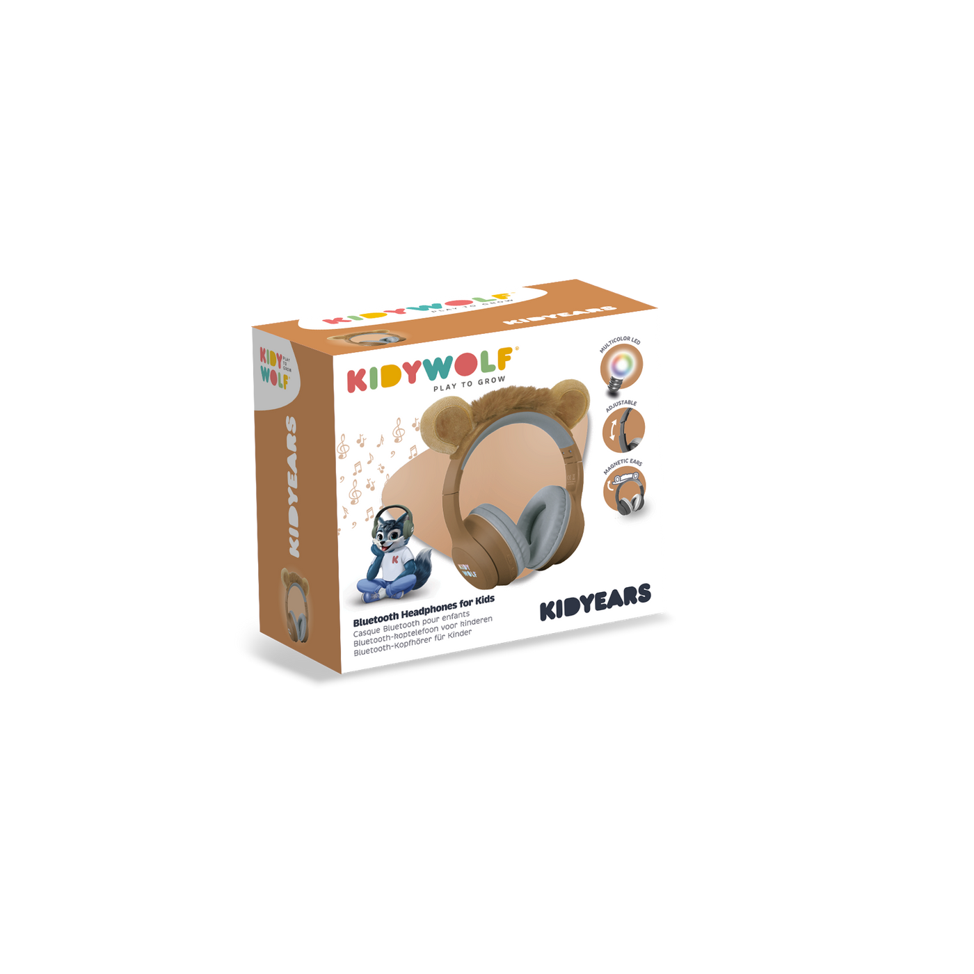 Kidywolf | Kidyyears Hoofdtelefoon Leeuw