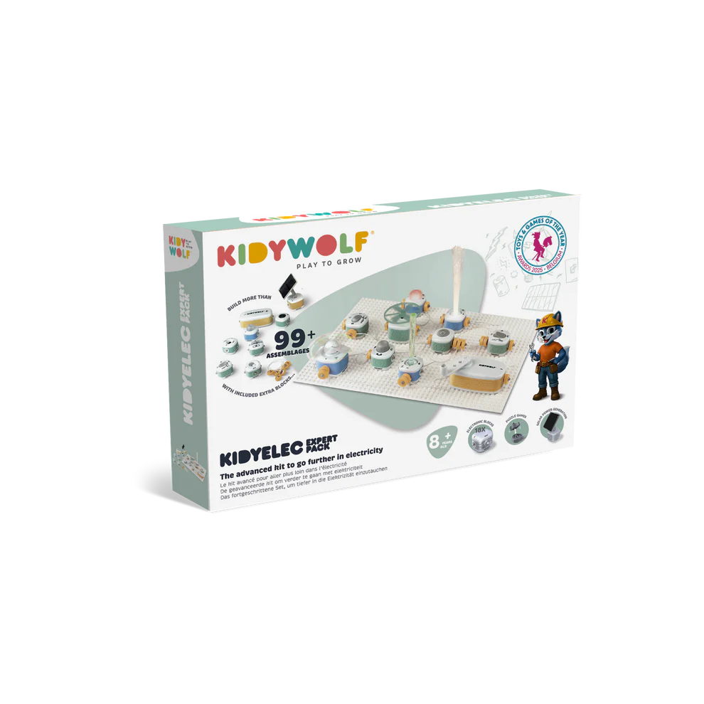 KidyWolf | Kidyelec-Expert Mijn Eerste Elektrische Set 18 Delig