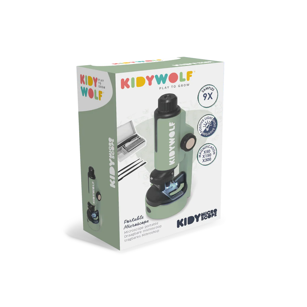 Kidywolf | Kidymicroscope Draagbare Microscoop Groen