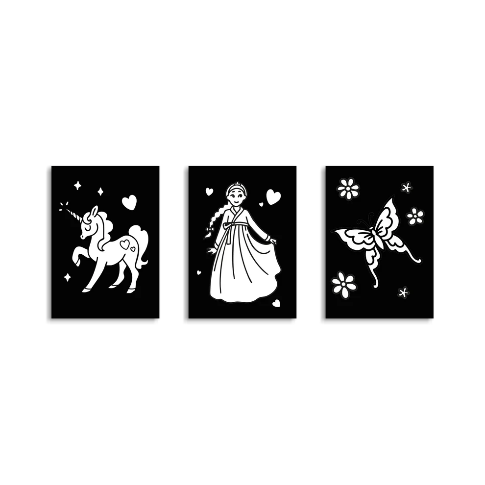 Kidywolf | Kidyneon Kit Voor Lightgevende Wanddecoratie Sprookjes
