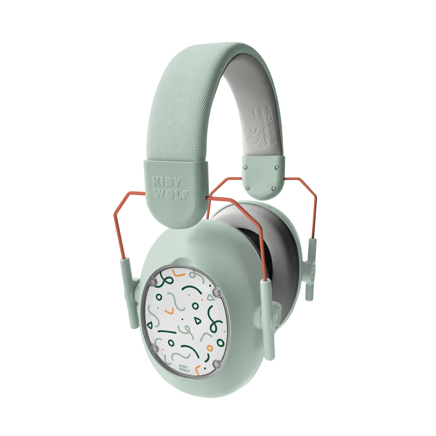 Kidywolf | Kidynoise Koptelefoons Met Ruisonderdrukking Groen