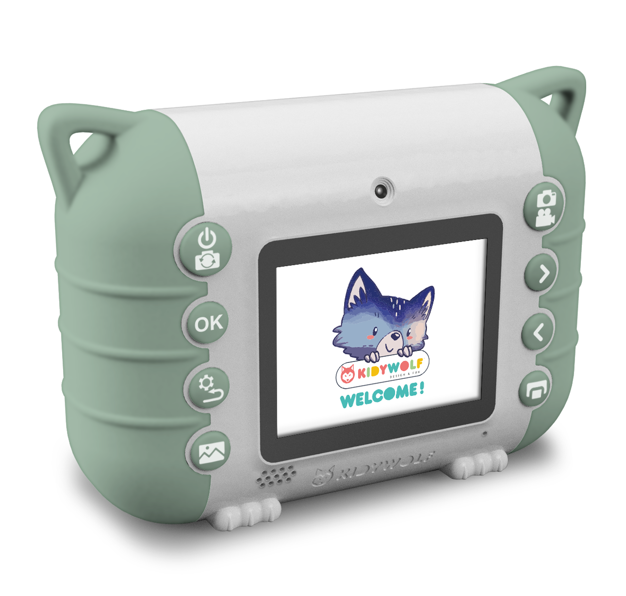Kidywolf Kidyprint- camera thermal printer - Green