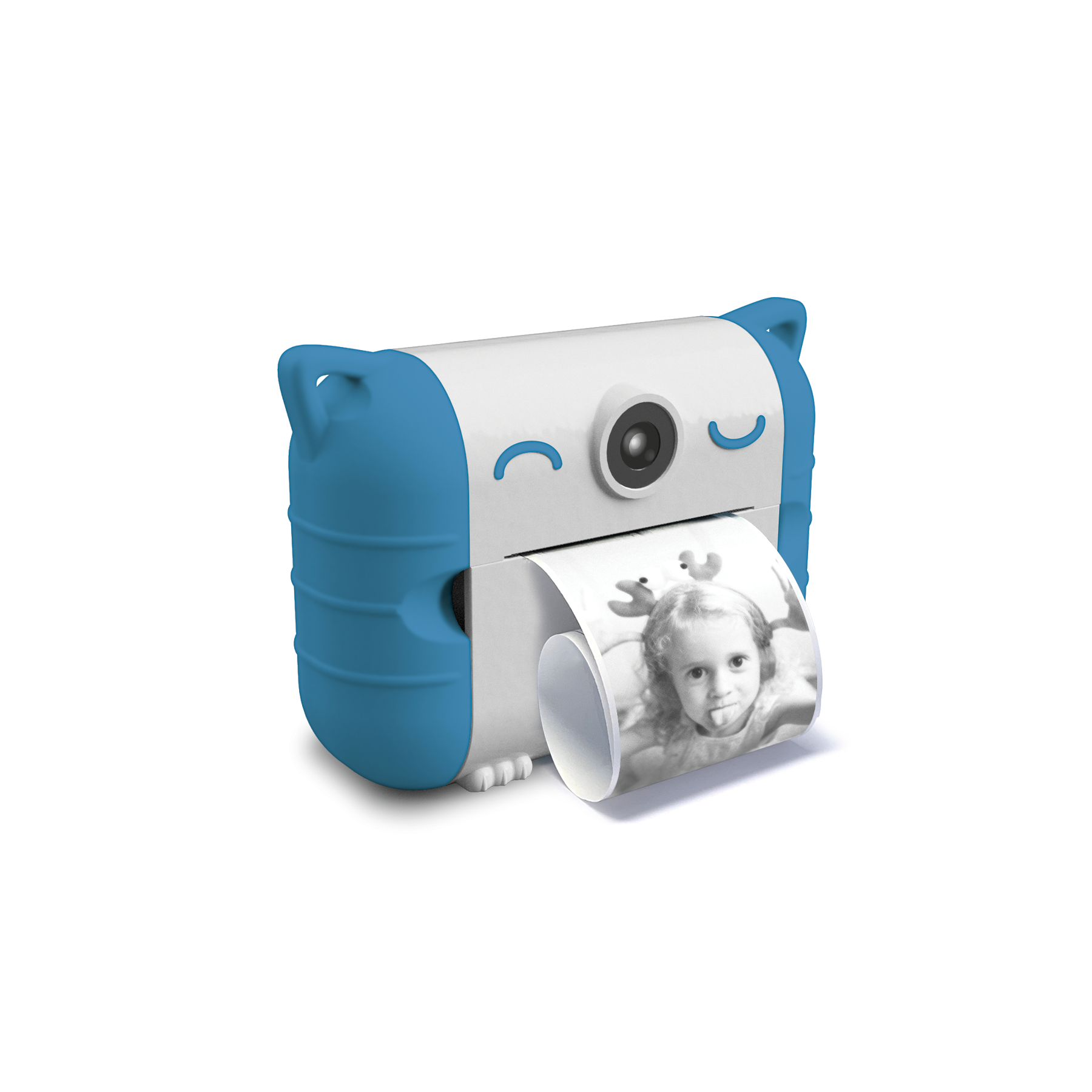 Kidywolf | Kidyprint- camera thermal printer- Blauw