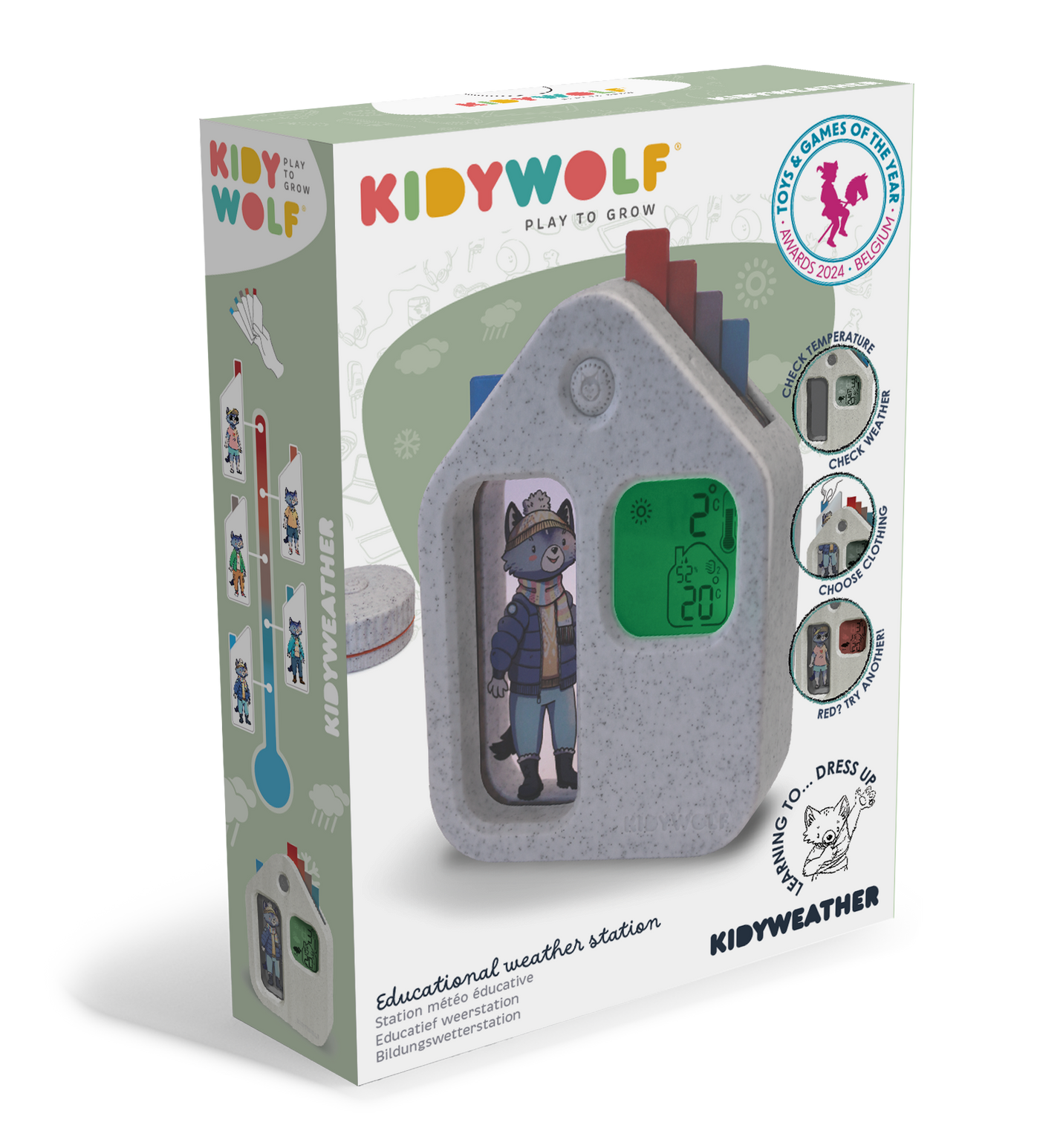 Kidywolf | Kidyweather Educatief Weerstation