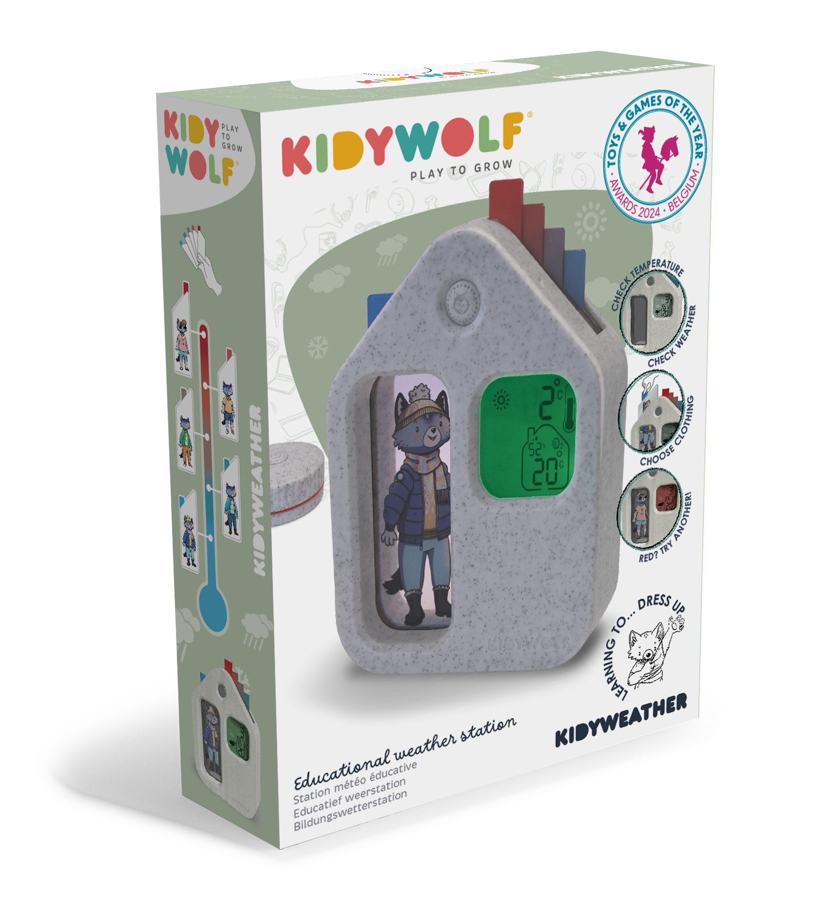 Kidywolf | Kidyweather Educatief Weerstation