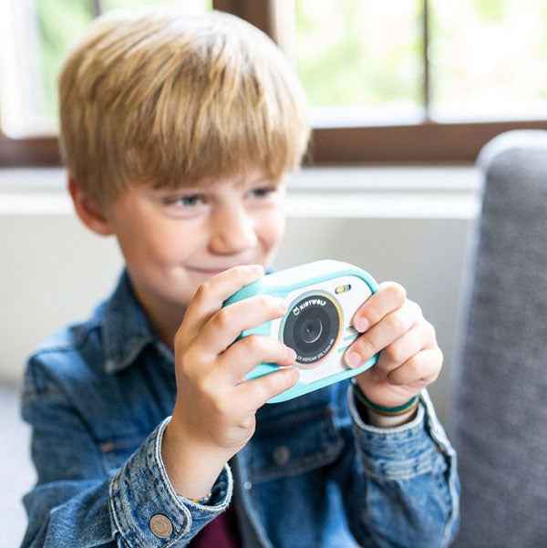 Kidywolf camera Kidycam waterproof blue
