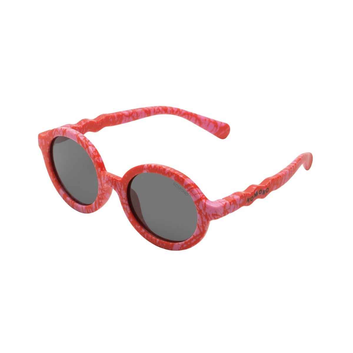 KOMONO - KIDS' SUNGLASSES  1-2Y -LELE - SCRIBLE - PINK BLUSH