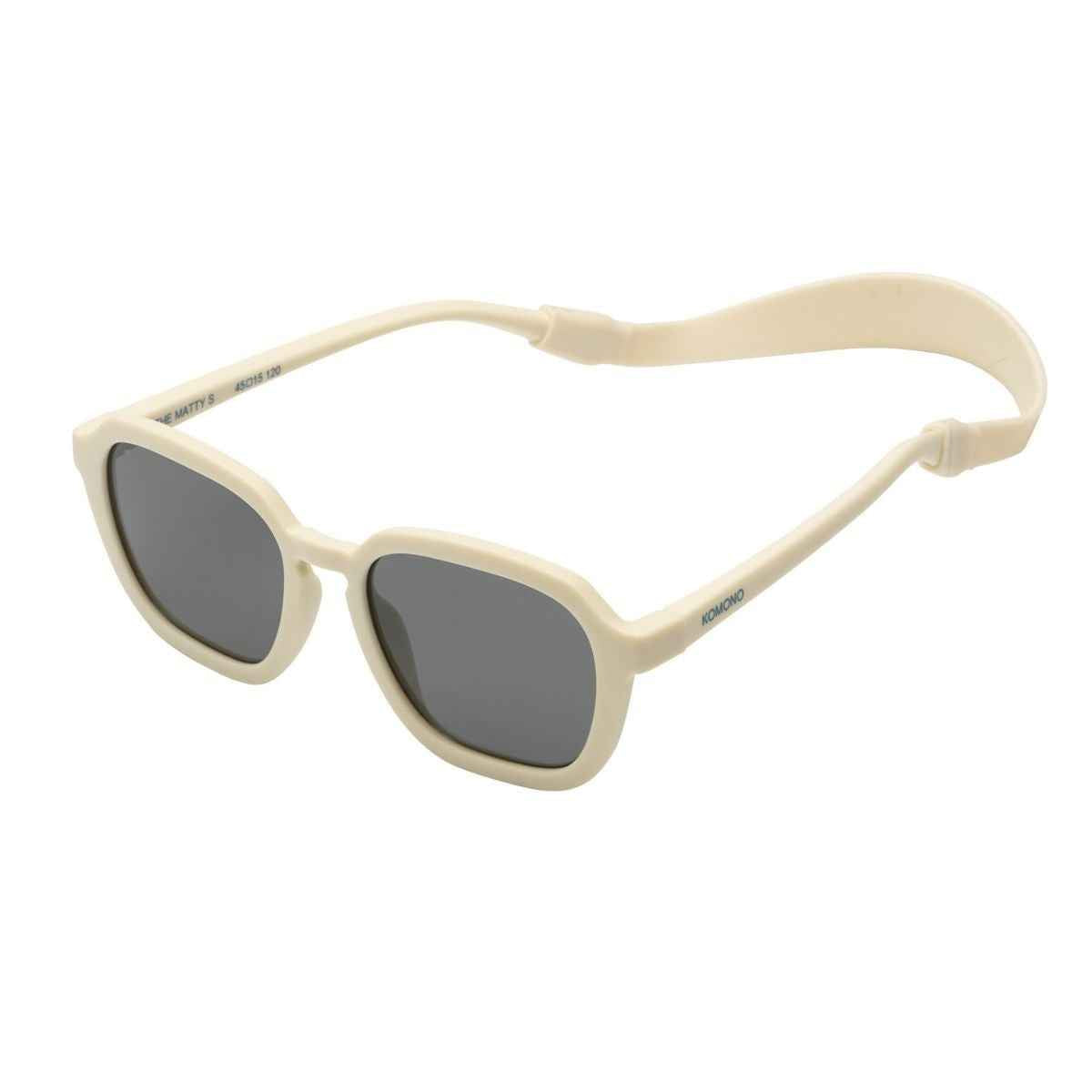 KOMONO - SUNGLASSES KIDS 3-5Y - MATTY - IVORY