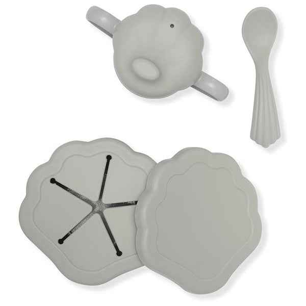 Konges Slojd babyservies schelp - Topanga Beach