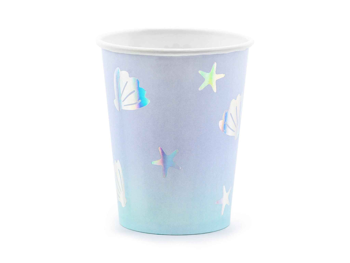 Party Deco Papieren bekers - Narwhal