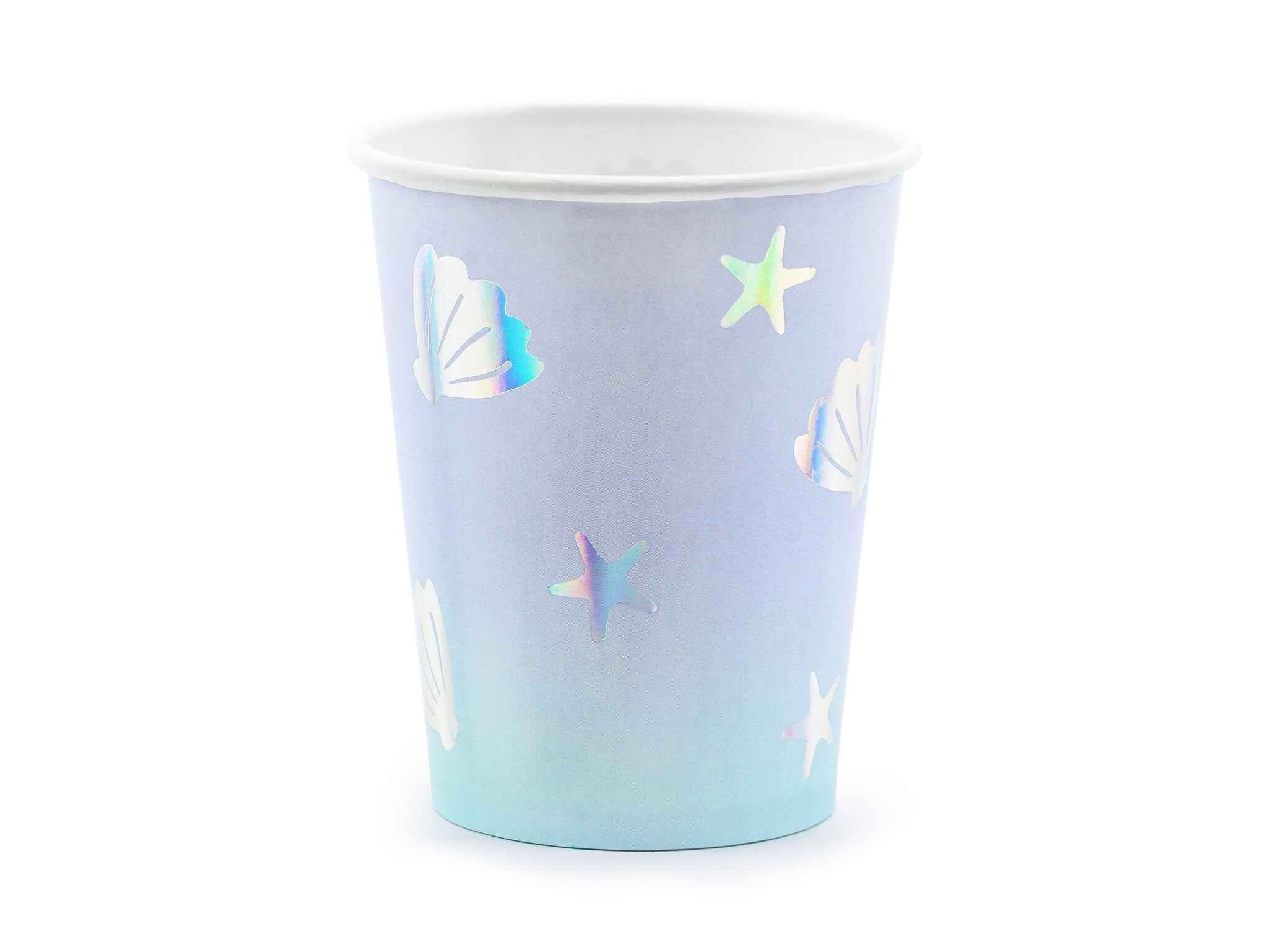 Party Deco Papieren bekers - Narwhal