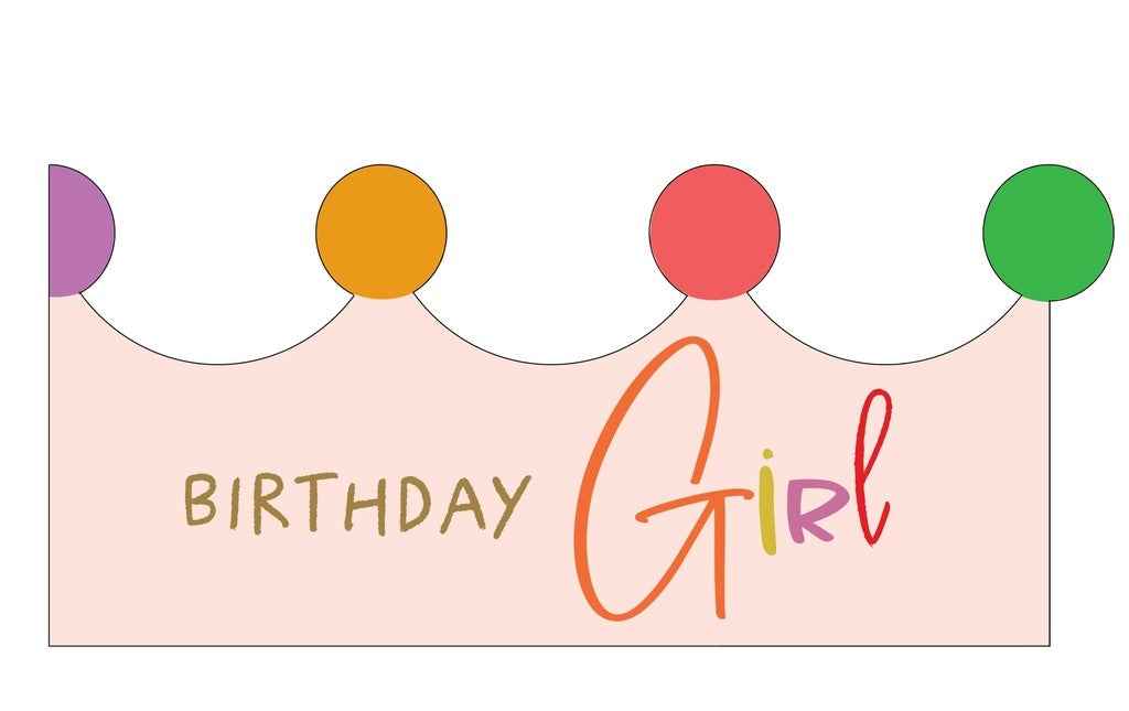 Mail-Box | Wenskaart Kings & Queens Birthday Girl
