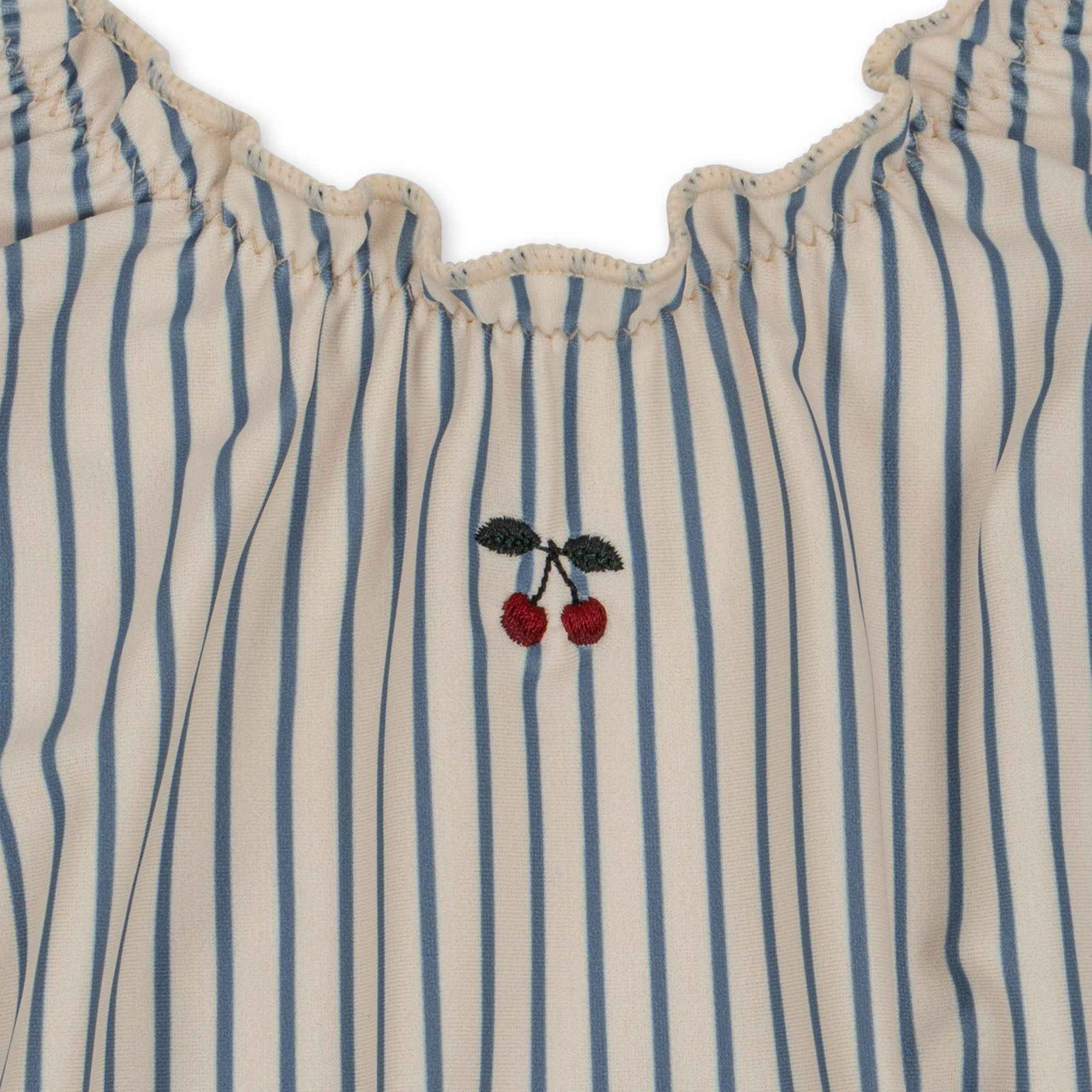 Konges Slojd Colette Blue Stripe Swimsuit