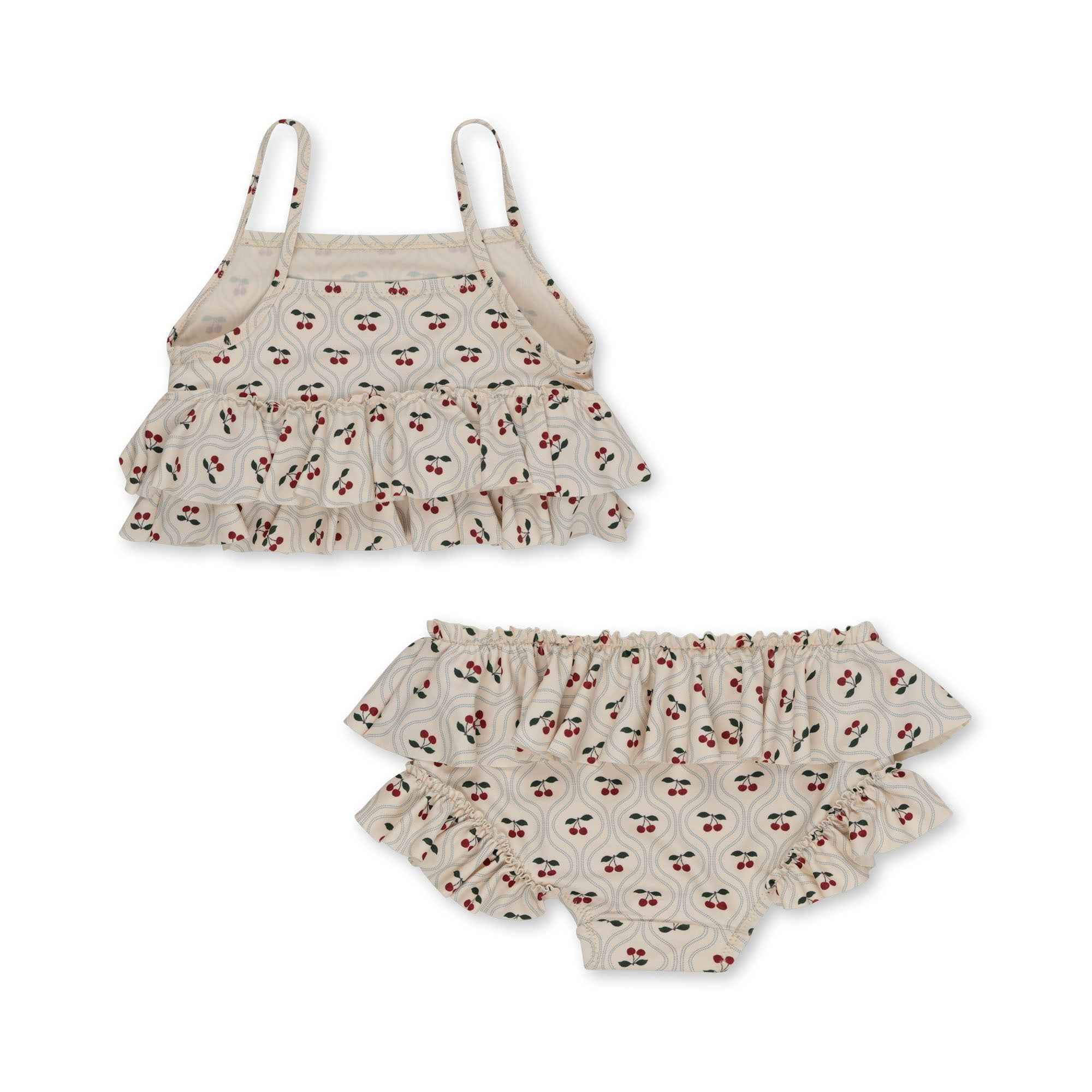 Konges Slojd Manuca Fringe Bikini - Cherry