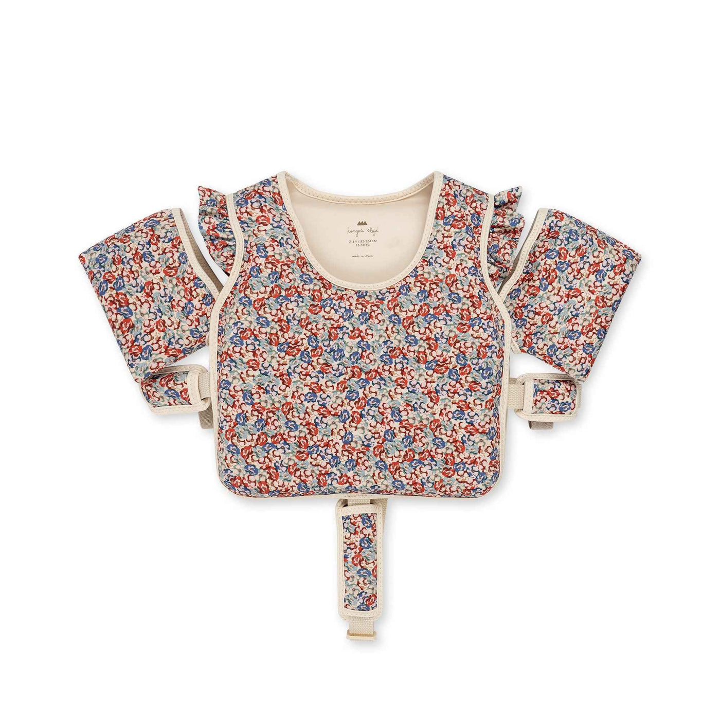 Konges Slojd Swim Vest with Straps Rosie Rouge