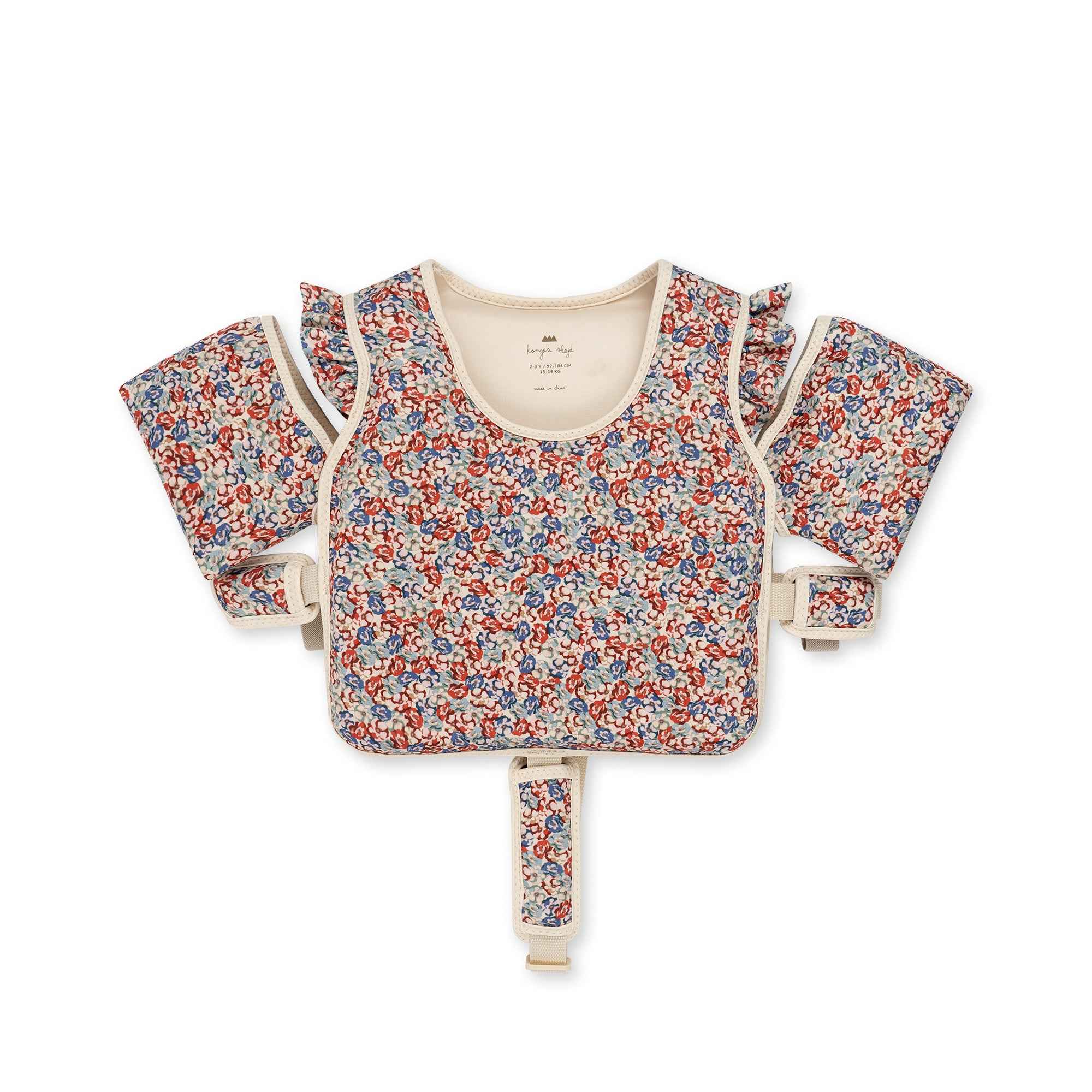 Konges Slojd Swim Vest with Straps Rosie Rouge