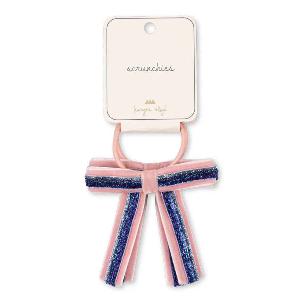 Konges Slojd | Fluwelen Strik Elastiek Mellow Rose 2 Pak