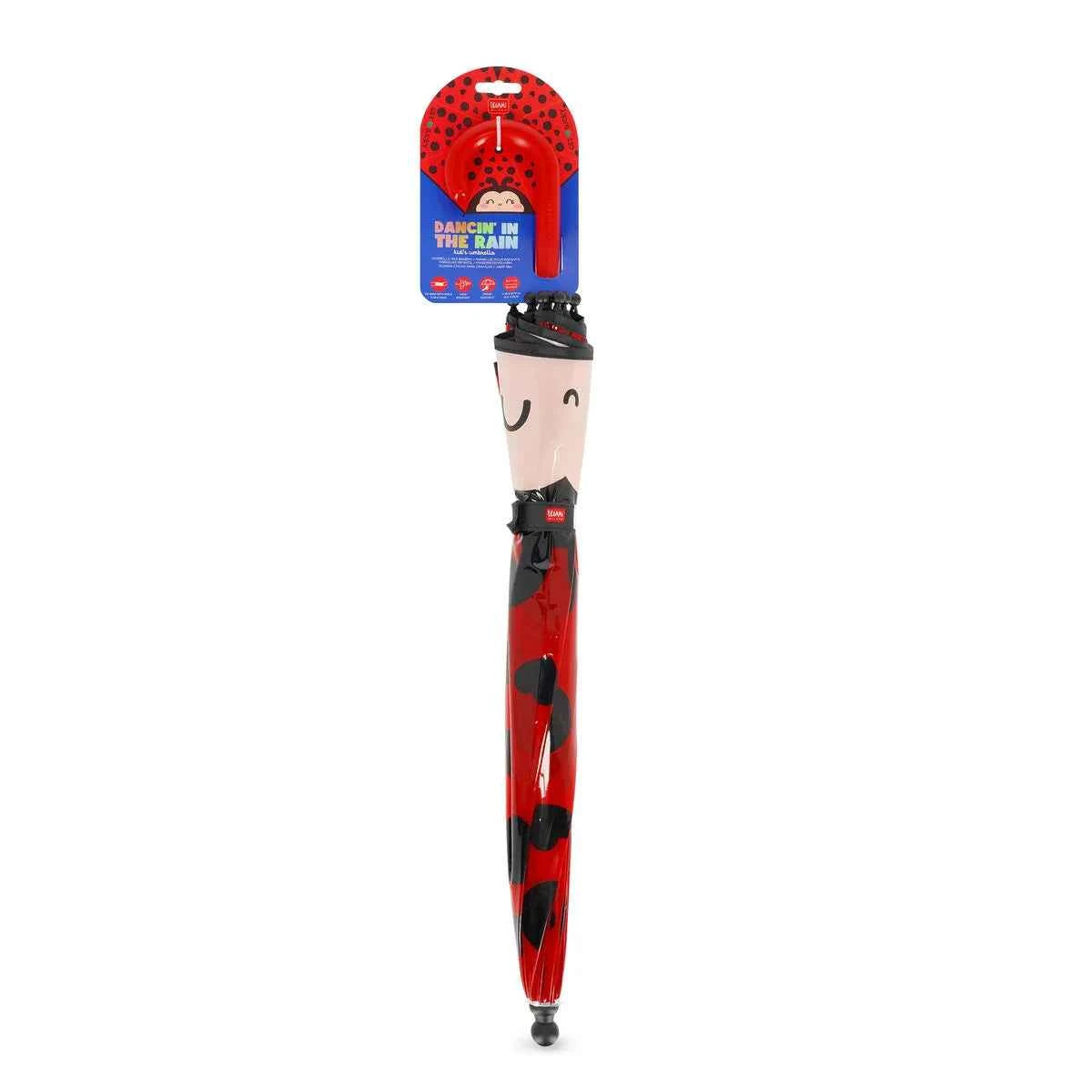 Legami | Lieveheersbeestje Kinderparaplu  - Dancinâ€™ in the Rain