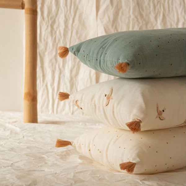 Sublim Toffee Sweet Dots-Green Cushion - Nobodinoz