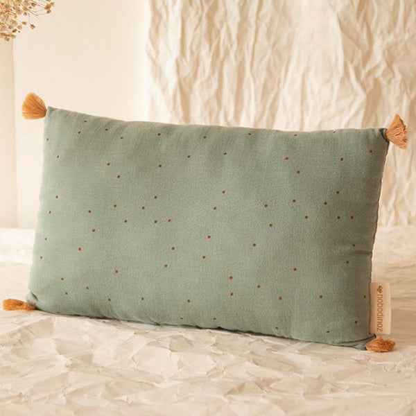 Cushion Sublim Toffee Sweet Dots-Green - Nobodinoz